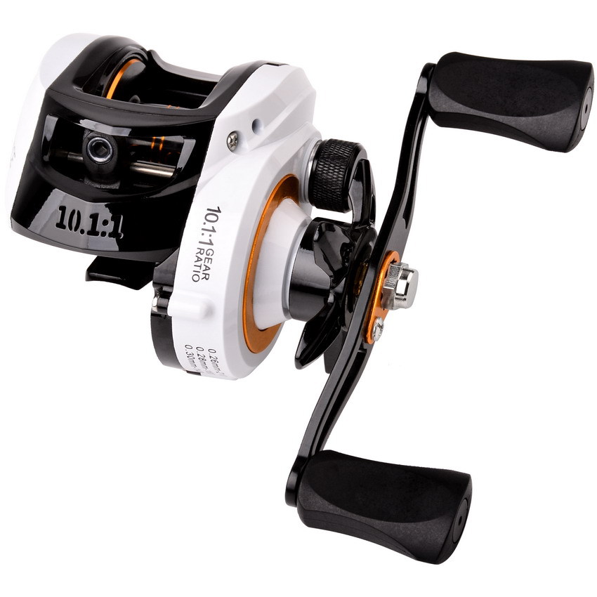 Kastking Reel Zephyr - Baitcasting Reel Fishing Reel White Black