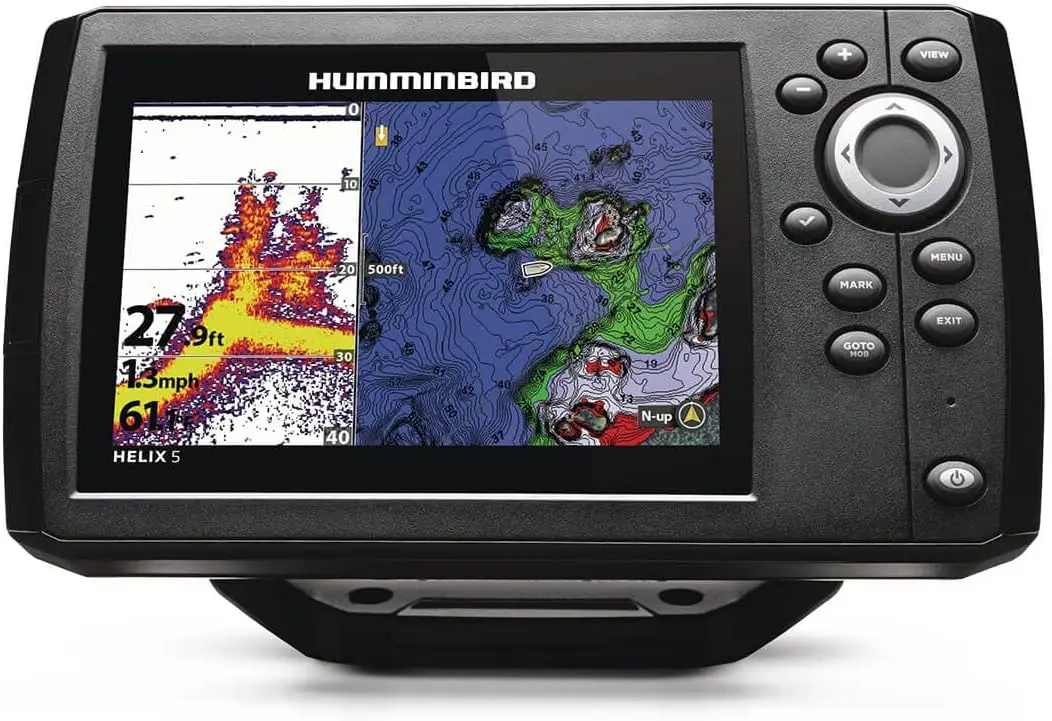 Fish Finder Gps - Humminbird 411660-1 Helix 5 Chirp GPS