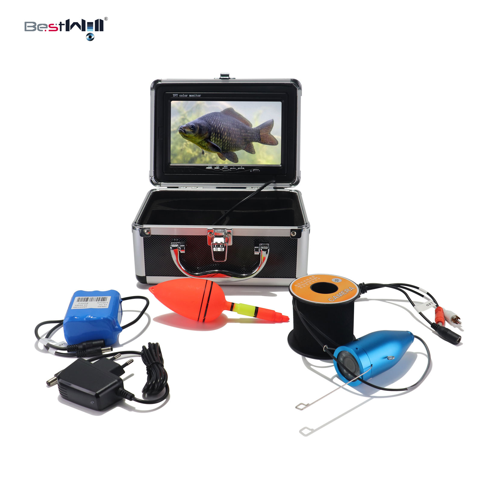 Fishing Camera - 7 Inch IPS Screen 15/20/30M 1000TVL