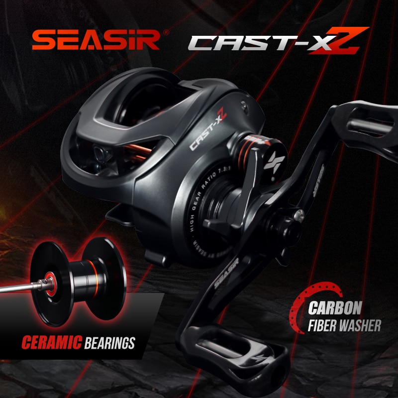 Kastking Reel Zephyr - SEASIR Cast X2 Baitcasting Reel 7.3:1