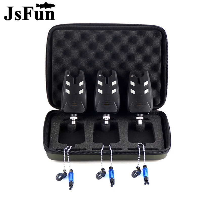 JSFUN 3PCS Carp Fishing Alarm  - Bite Indicator 评论和价格