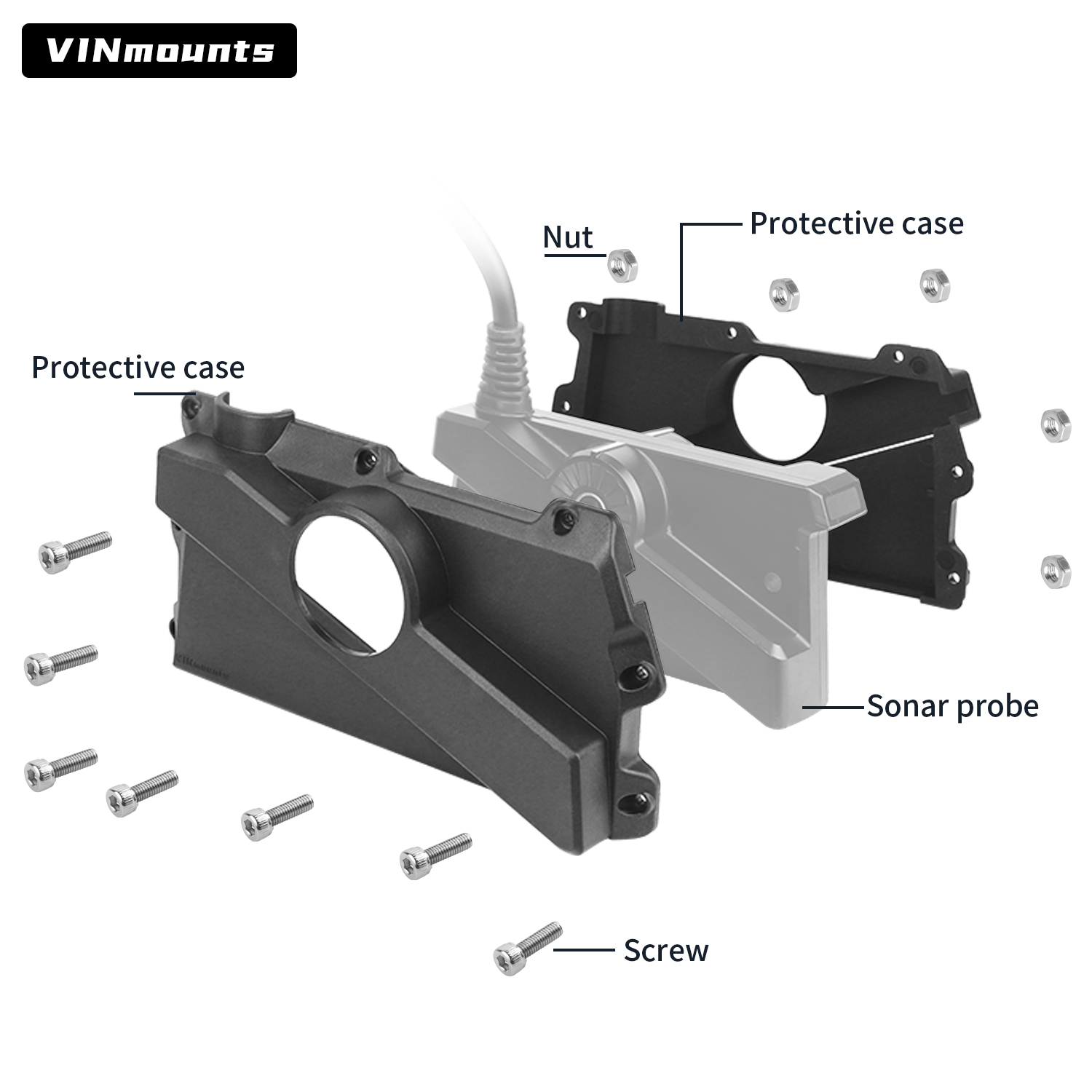 VIN Mounts Garmin LVS34 LiveSc - Fish Finder Mount 评论和价格