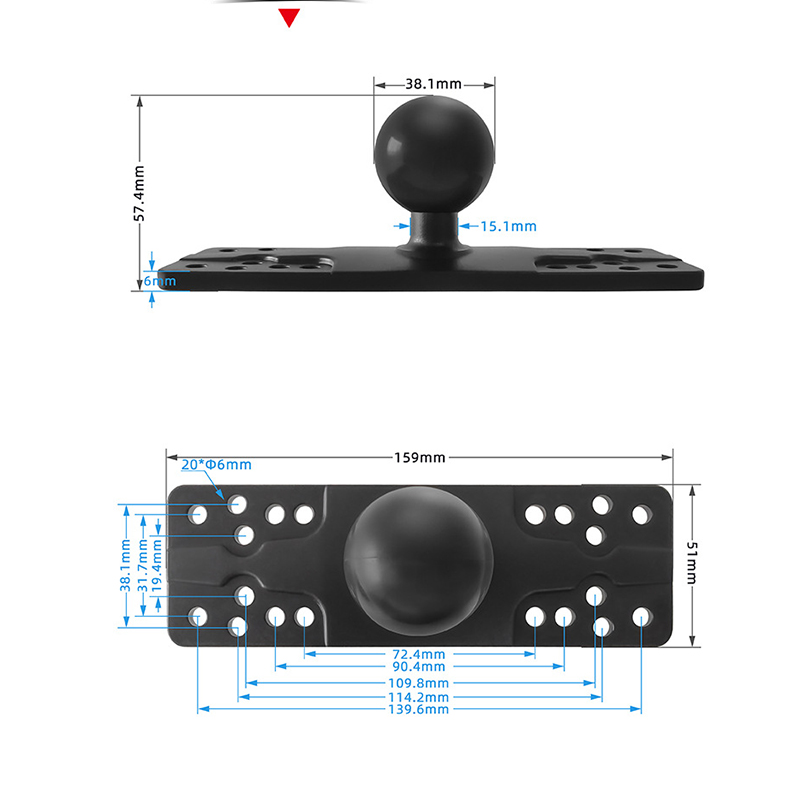 1.5 Inch Marine Fish Finder Mo - Fish Finder Mount 评论和价格