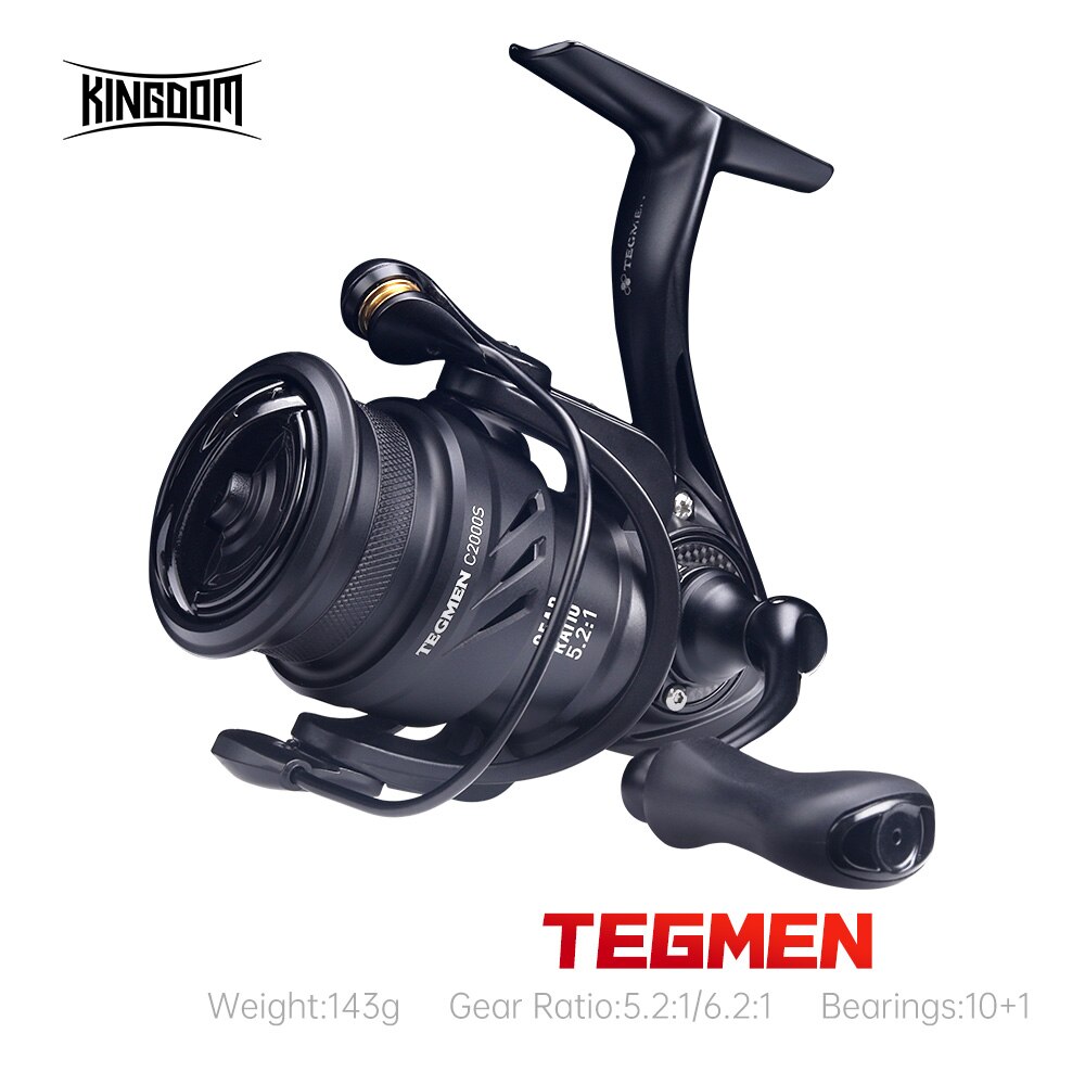 Kingdom Tegmen 5.2:1 6.2:1 143 - Kastking Reel Zephyr 评论和价格