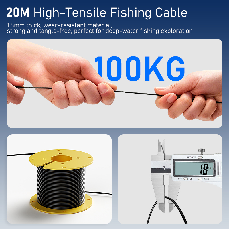 4.3'' LCD Portable Fish Finder - Fishing Camera 评论和价格