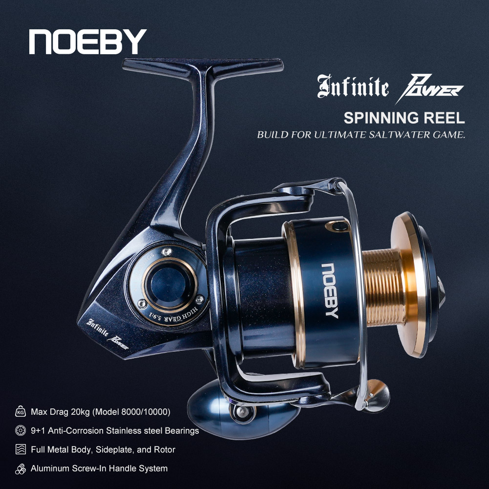 Noeby Infinite Power Spinning  - Daiwa Reel Bg 评论和价格