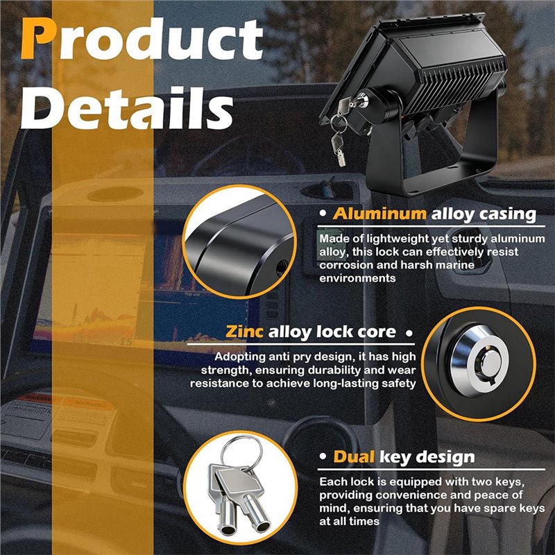 -[cilae-17R] Fish Finder Lock  - Fish Finder Mount 评论和价格