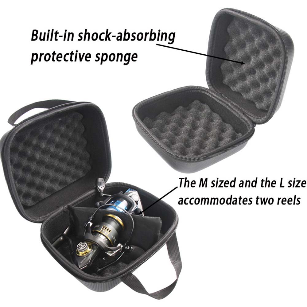 JSFUN Fishing Reel Case S/M/L  - Fish Finder Case 评论和价格
