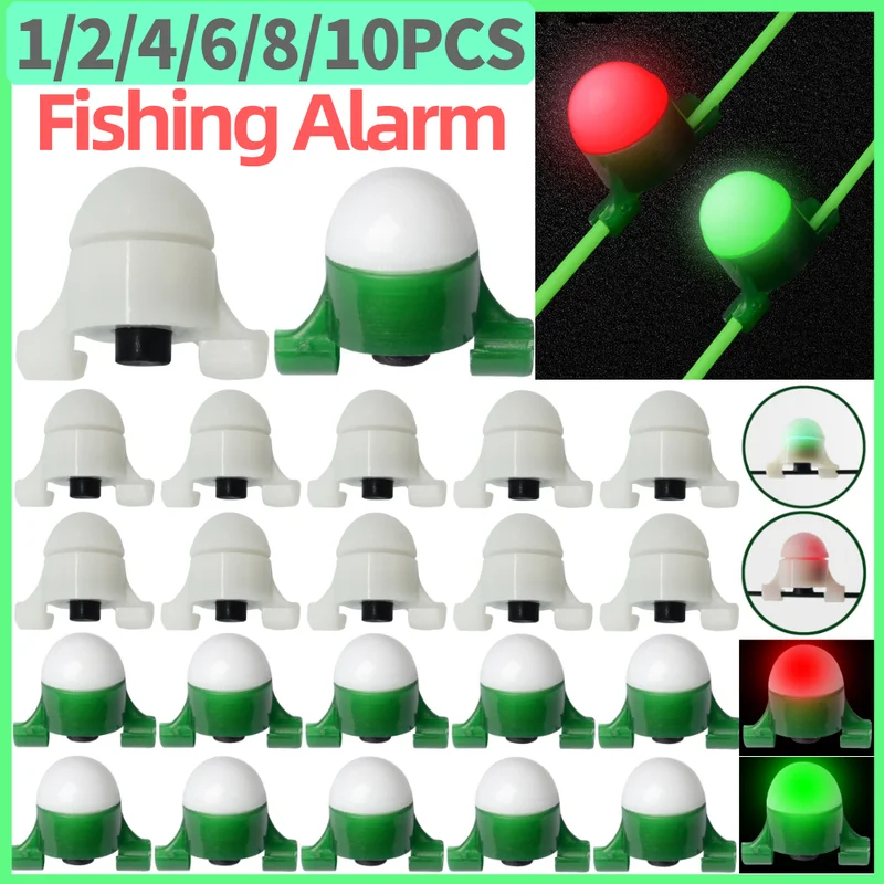 2-8pcs LED Night Fishing Alarm - Fish Alarm 评论和价格