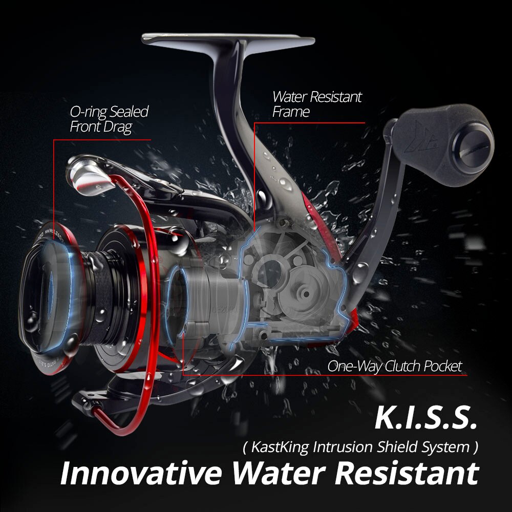 KastKing Sharky III Ball Beari - Kastking Reel Zephyr 评论和价格