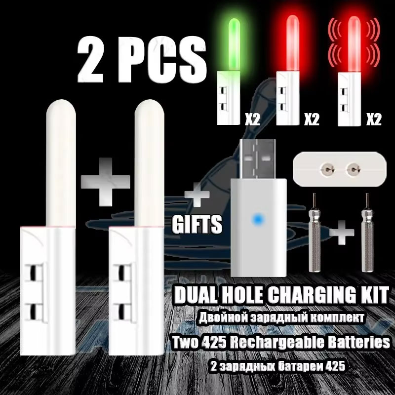 2pcs LED Night Light Electroni - Fish Alarm 评论和价格