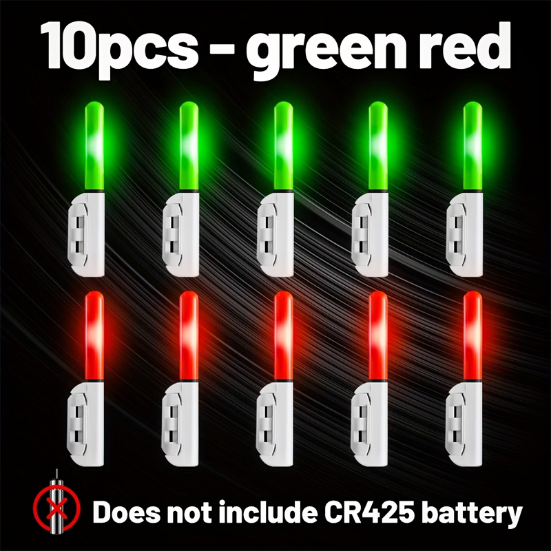 10pcs Rod Tip Light, Smart Fla - Fish Alarm 评论和价格