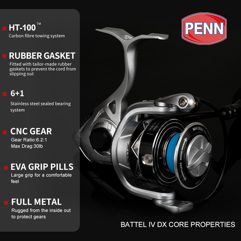 PENN BATTLE BTL IV DX 3000 400 - Penn Reel Battle 评论和价格