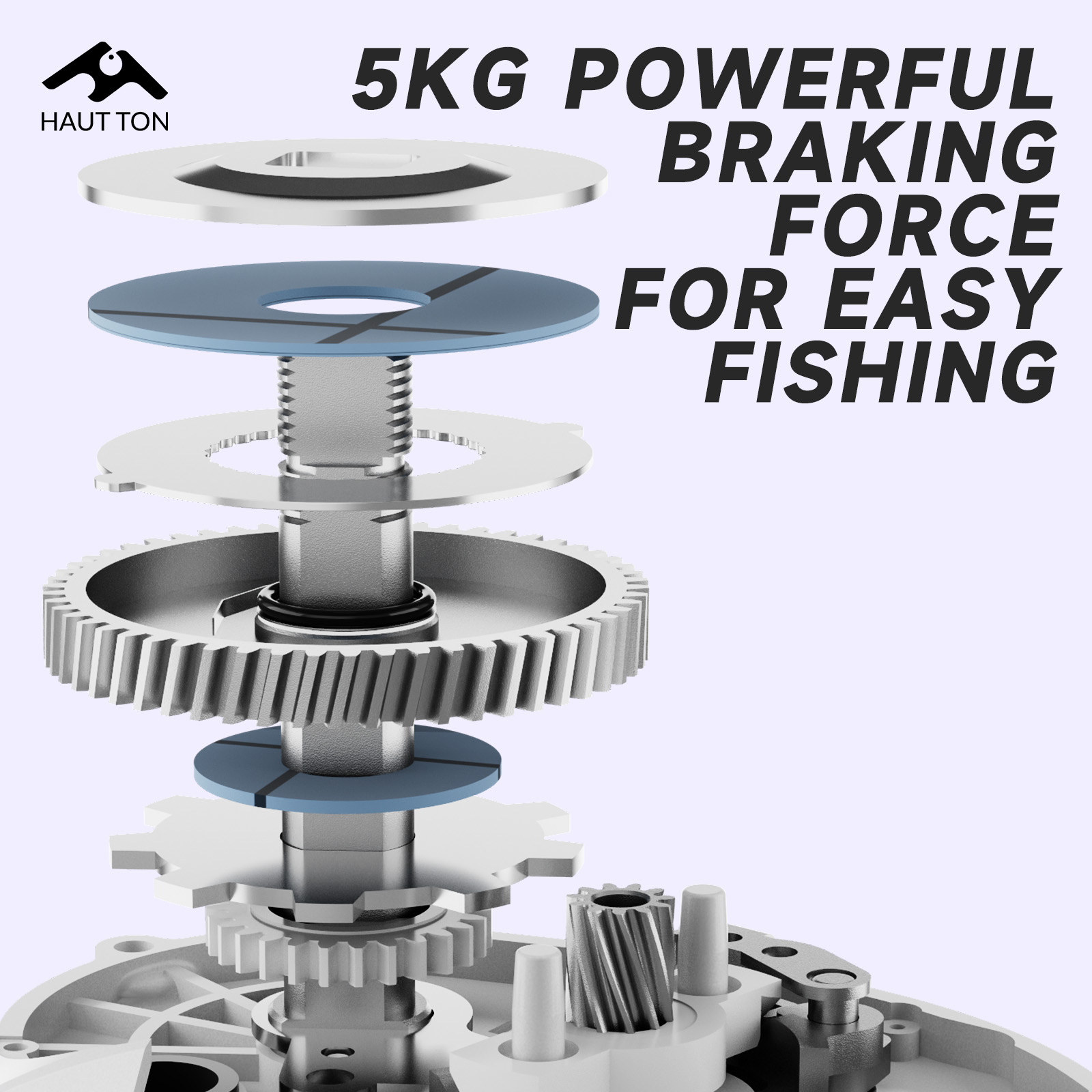 HAUT TON AP200 144G Lightweigh - Kastking Reel Zephyr 评论和价格